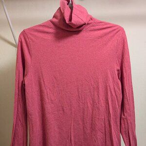 Pink Turtleneck Shirt